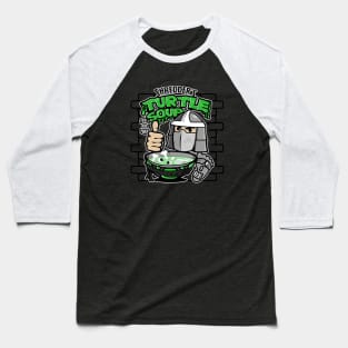Shredder's Turtle Soup Baseball T-Shirt